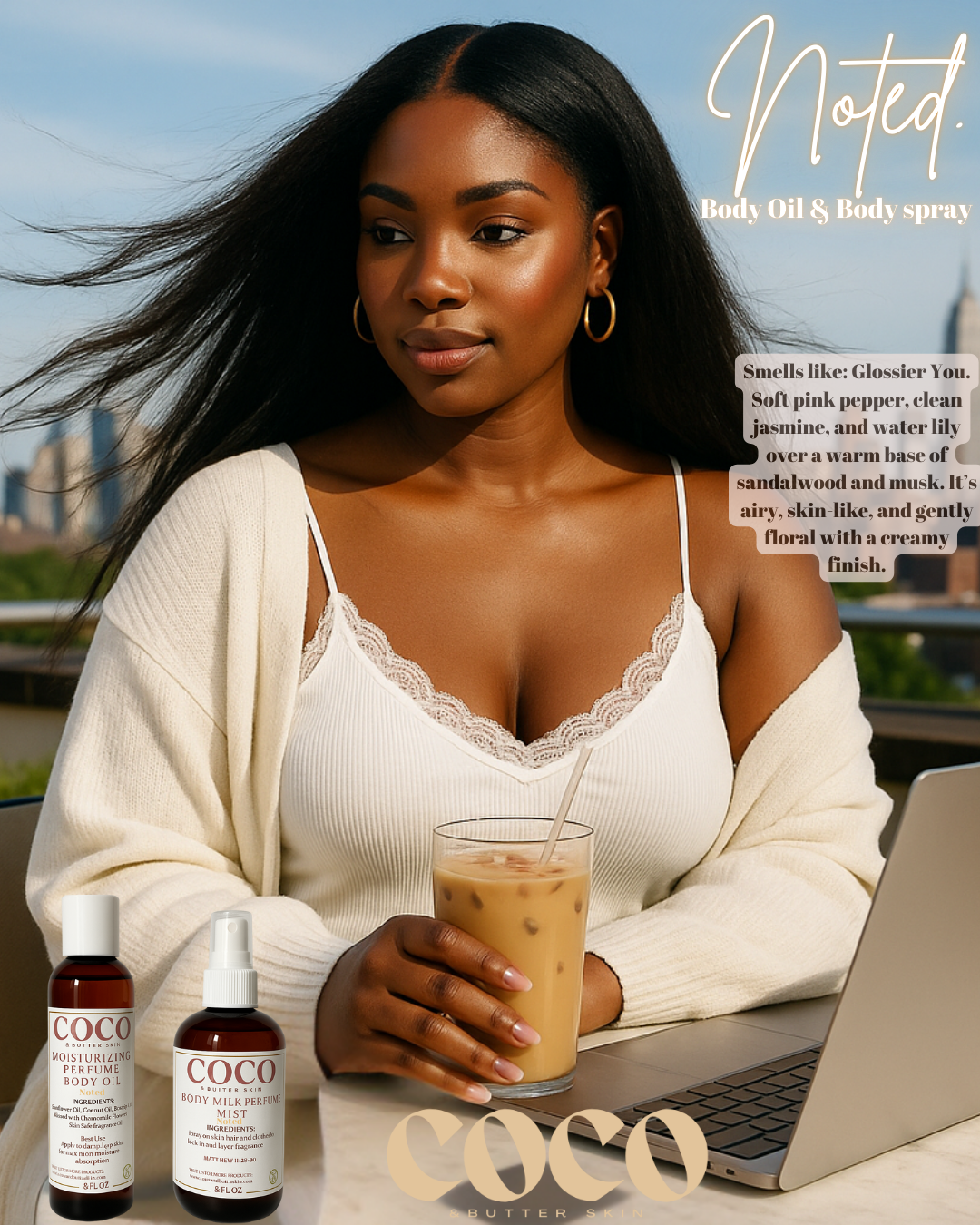 Moisturizing Perfume Body Oil