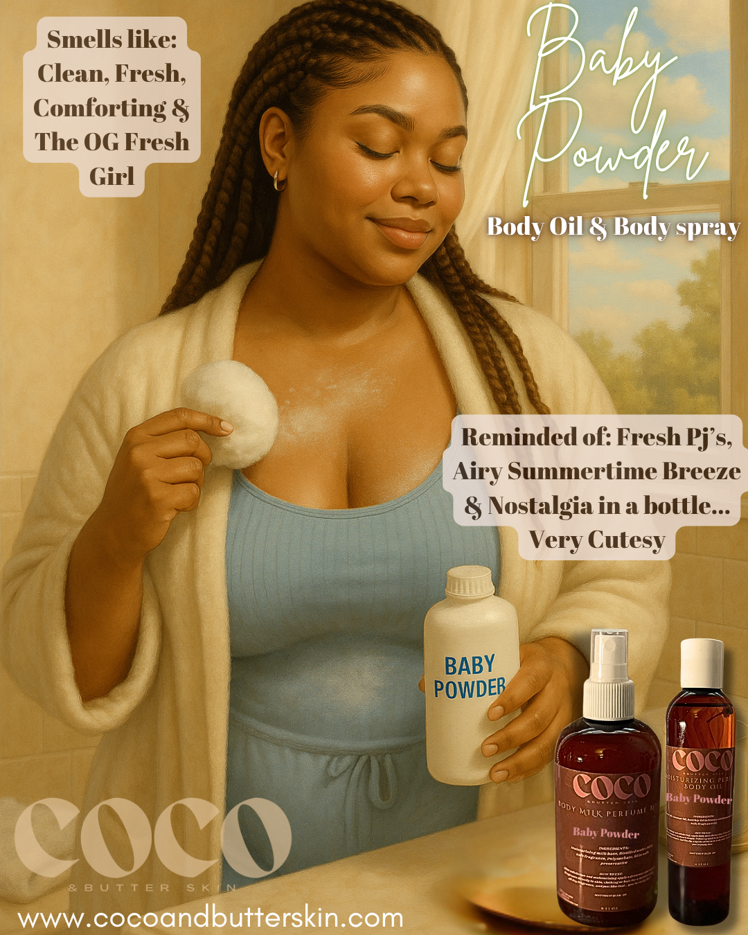 Moisturizing Perfume Body Oil