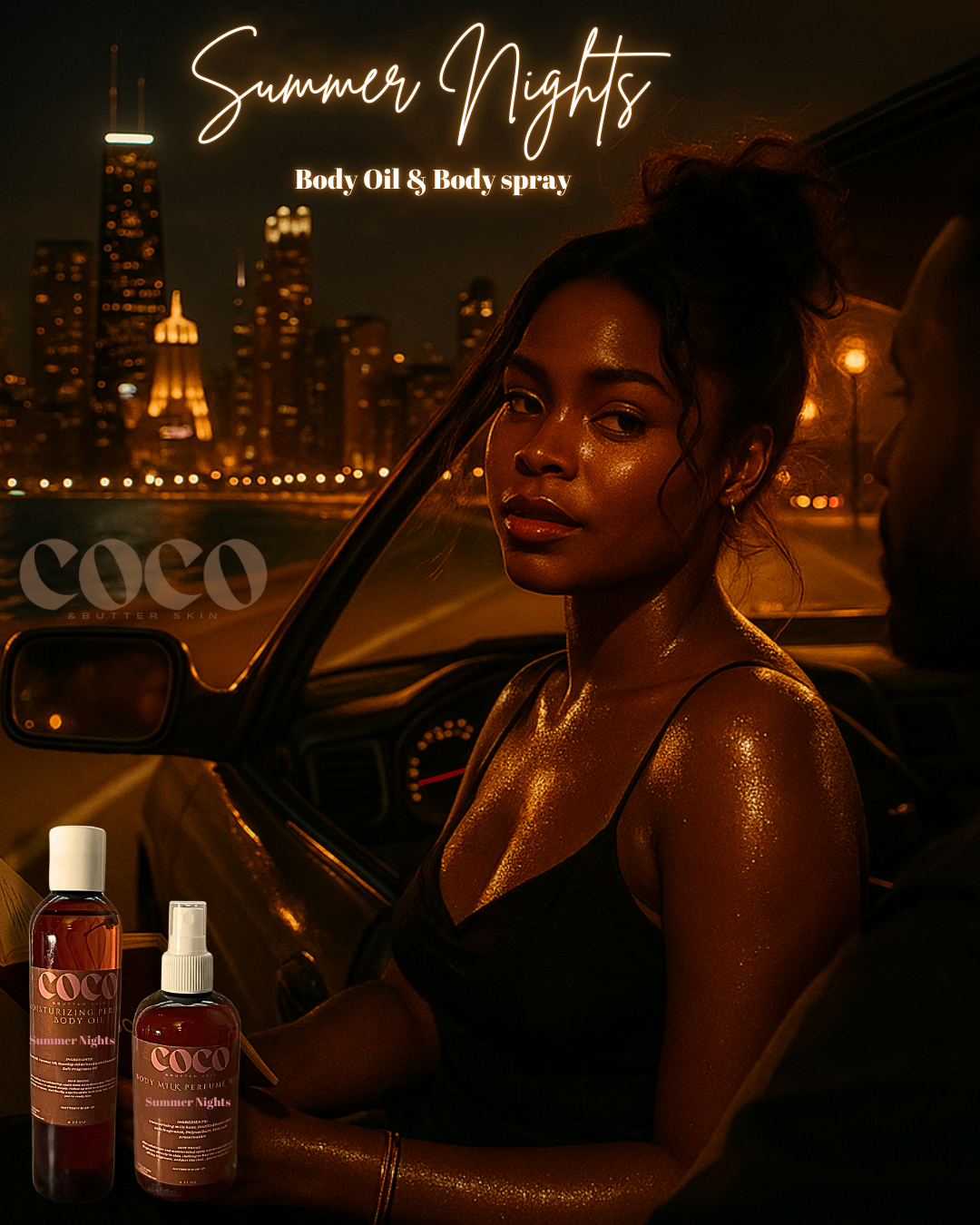 Moisturizing Perfume Body Oil