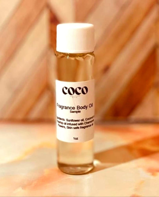  Perfume & Cologne Body Oil Sample