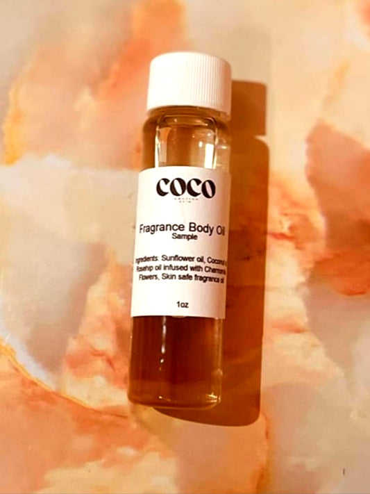  Perfume & Cologne Body Oil Sample