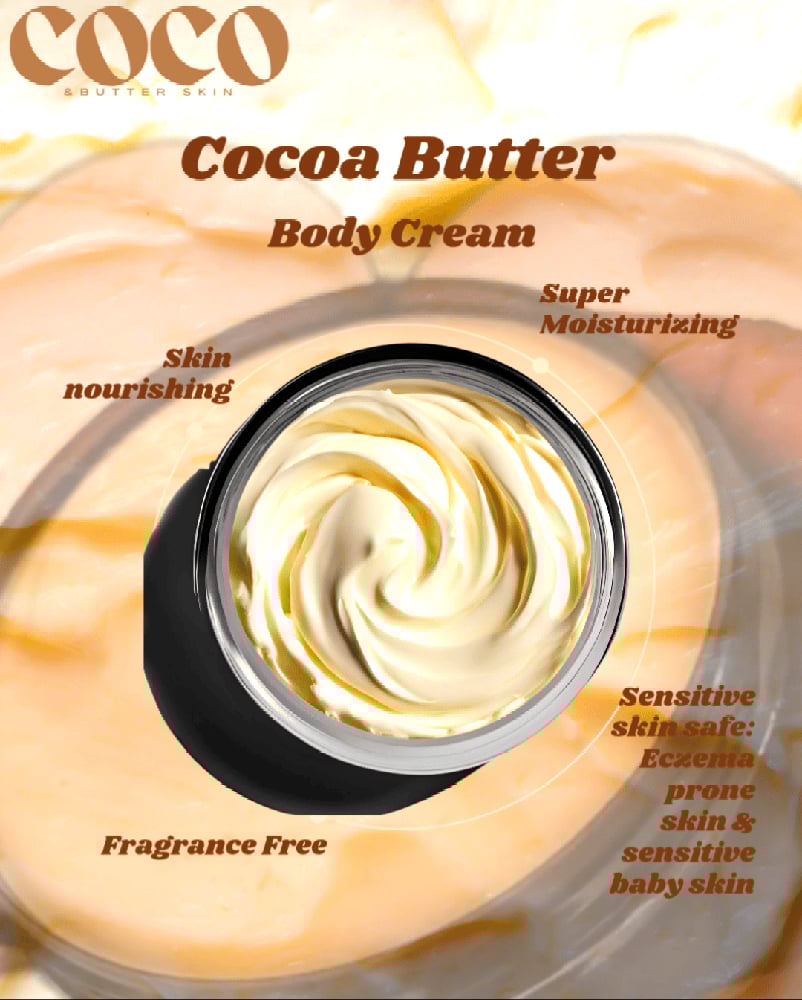 Cocoa butter body cream